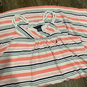 Nautical striped sundress